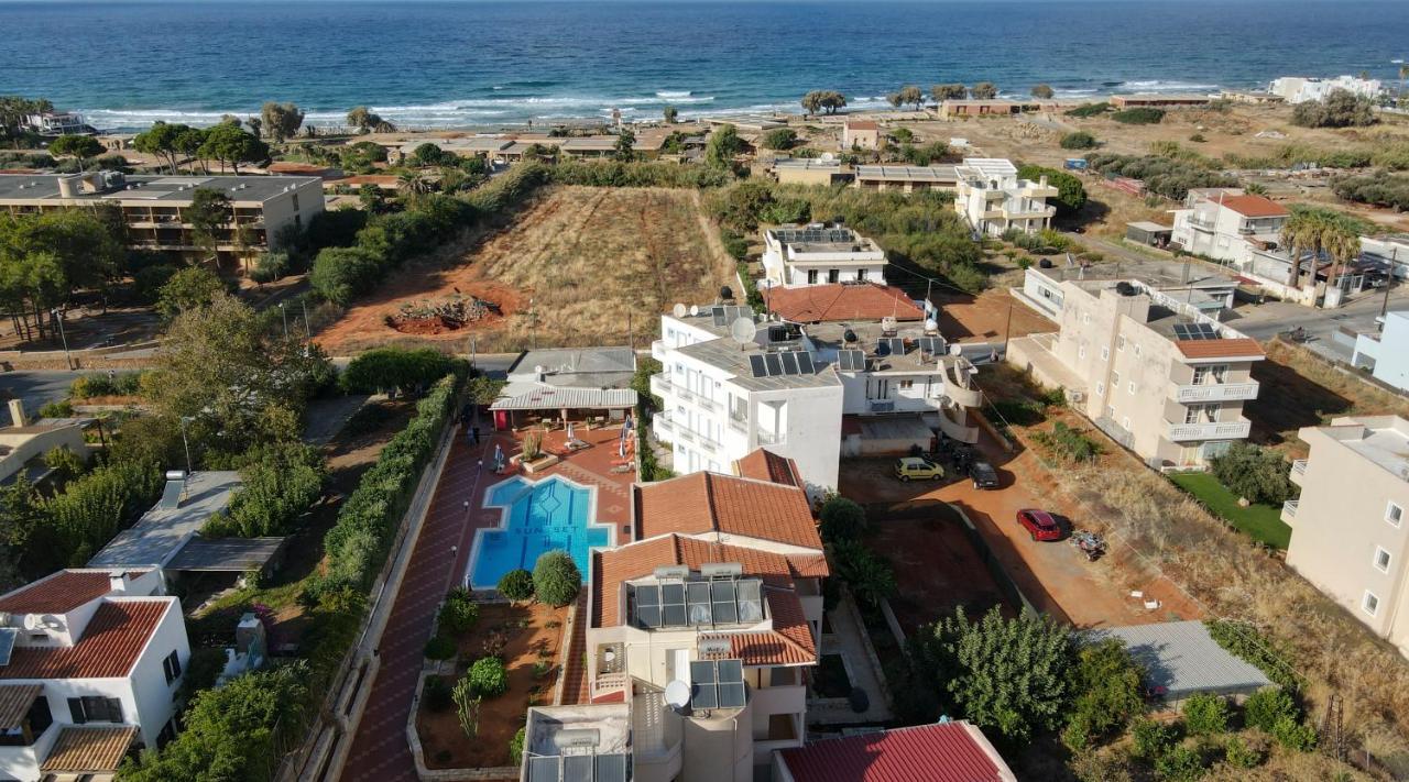 Sunset Apartments Mália Exterior foto