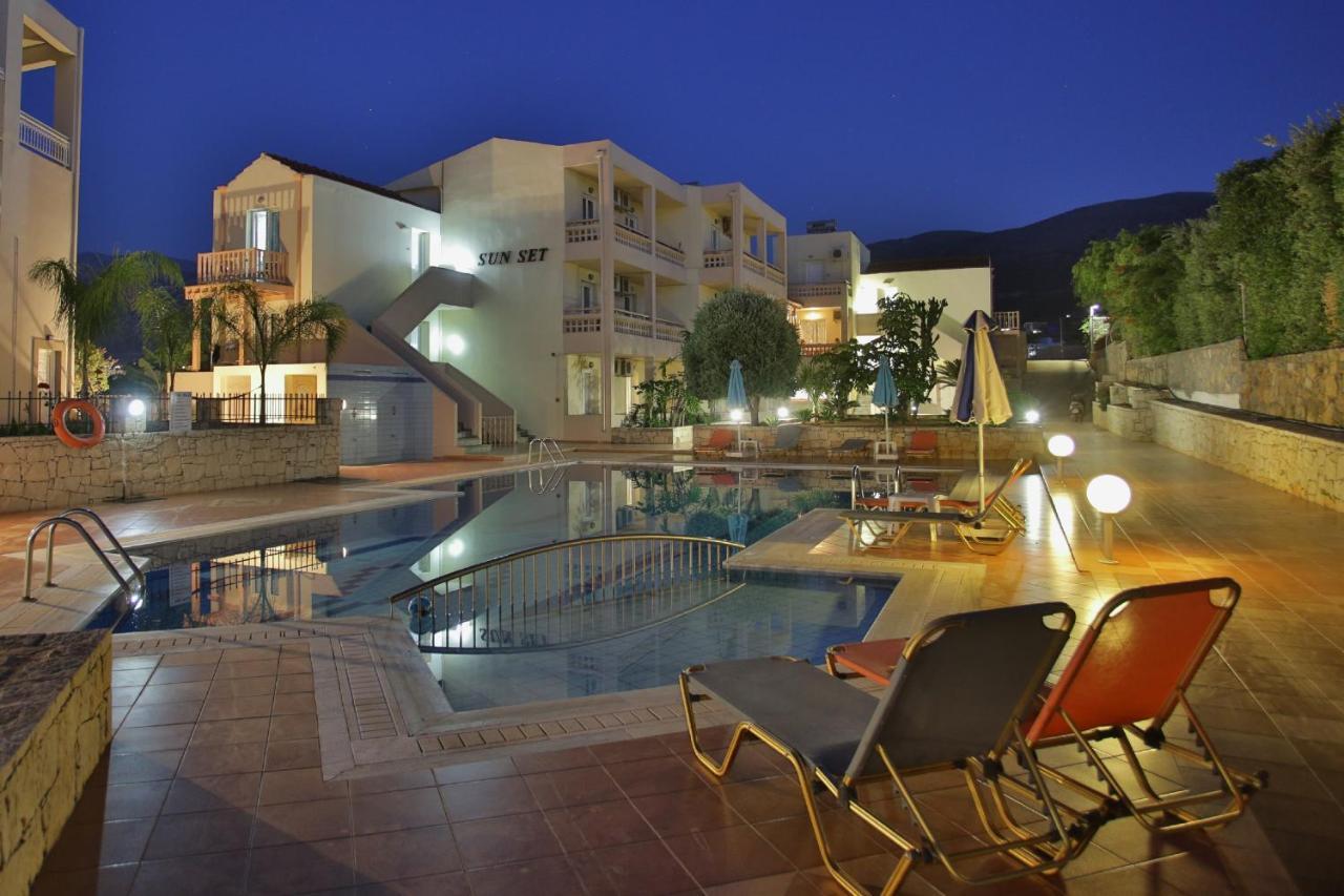 Sunset Apartments Mália Exterior foto